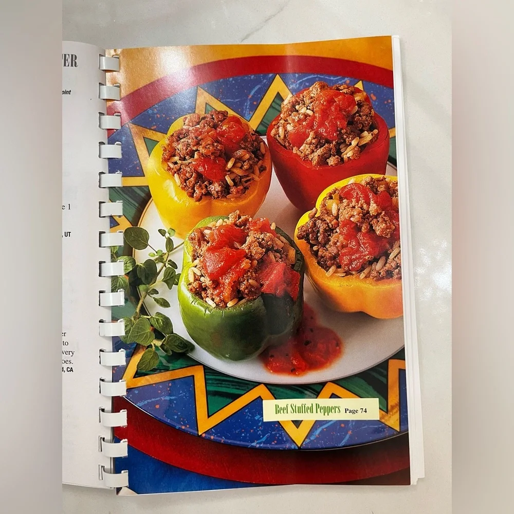 Eating Better Cookbook - Green and Red Cover